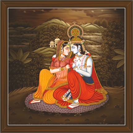 Radha Krishna Paintings (RK-2364)